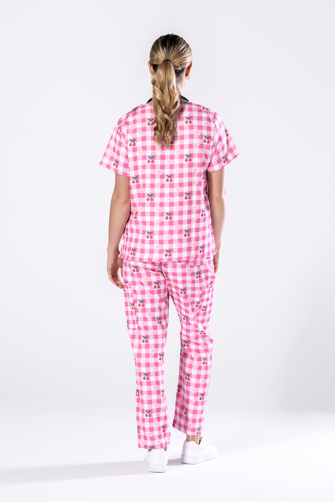 Cherry Picnic Scrub Set