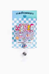 Xmas Nurse Badge Reel
