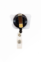 Coffee Bear Badge Reel