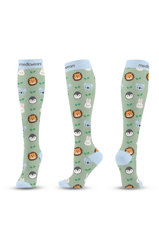Animal Party Compression Socks
