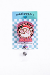 Santas Nurse Badge Reel