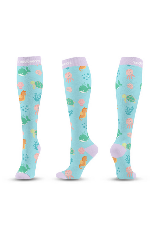 Ocean Animals Compression Socks