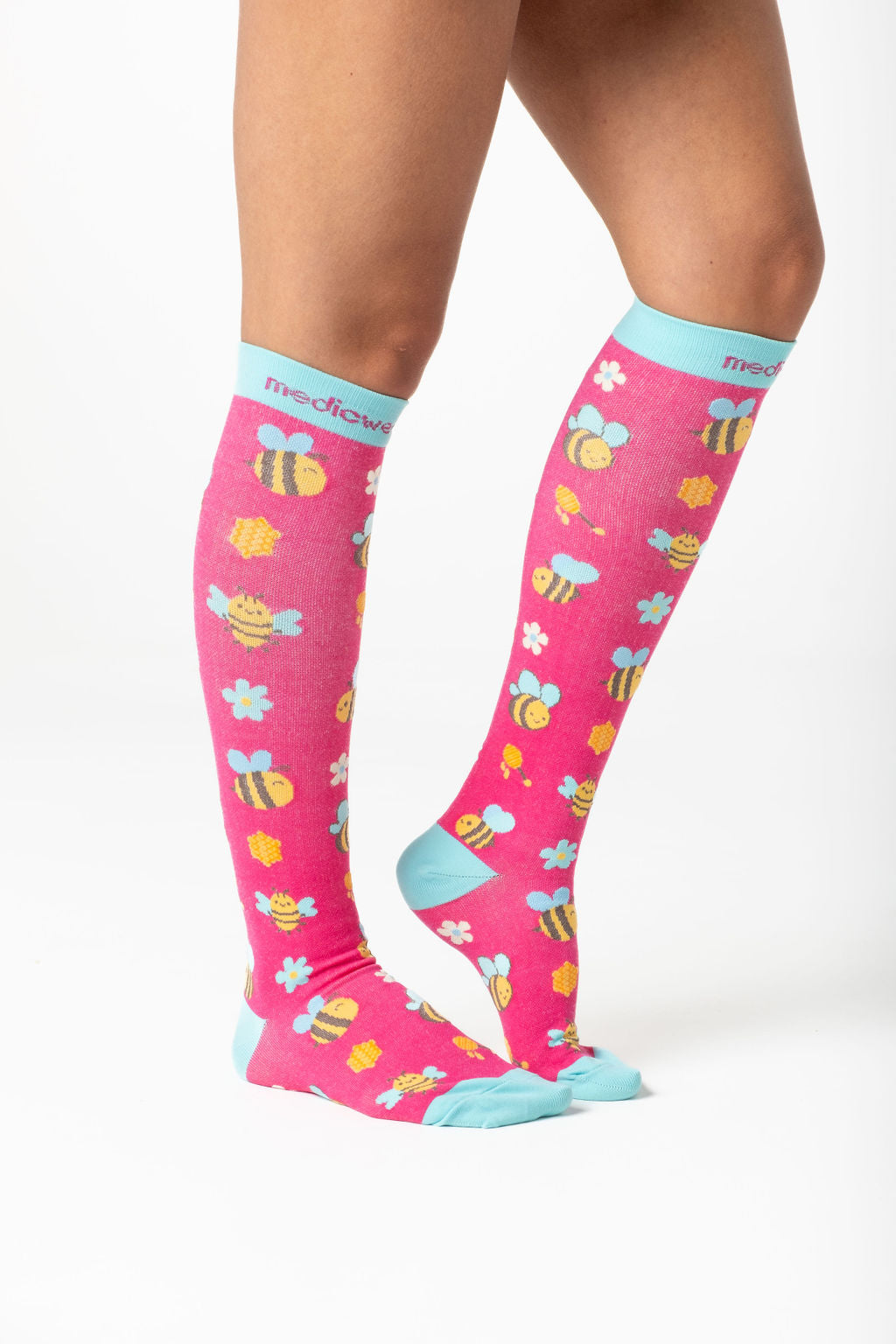 Honey Bees Compression Socks