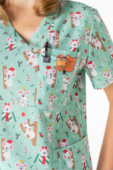 Bubble Tea Bear Badge Reel