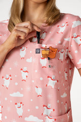 Bubble Tea Bear Badge Reel