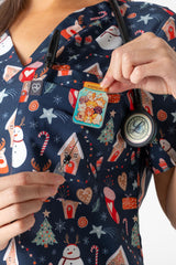 Happy Pills Badge Reel