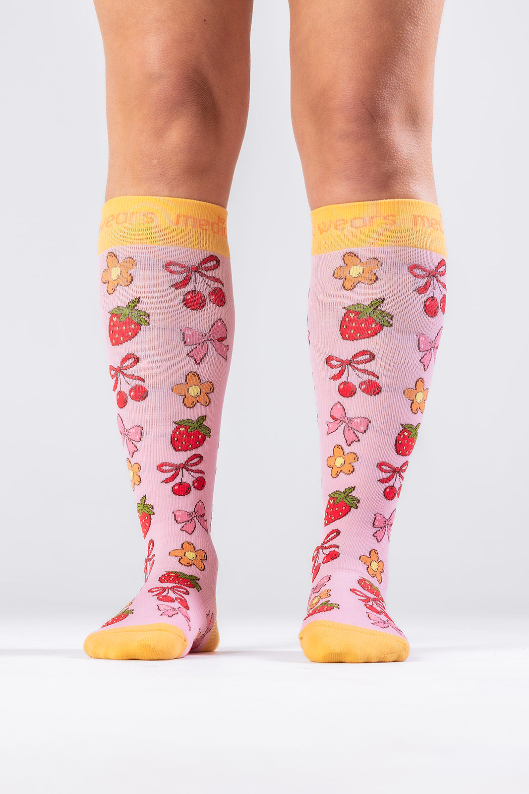 Berry Cute Compression Socks