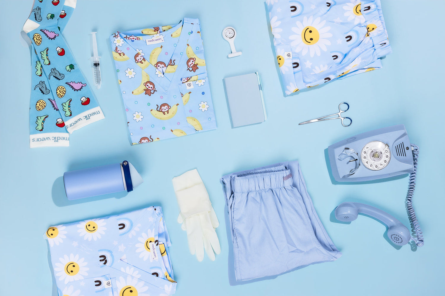 Printed Scrub Tops (NEW)