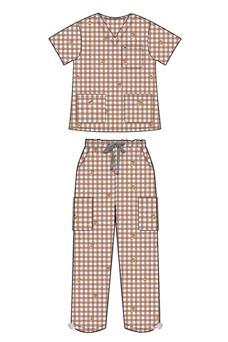 Coffee Break Scrub Set