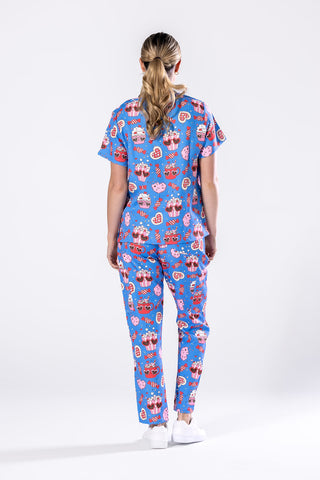 Groovy Snacks Scrub Set