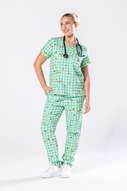 Sunflower Fields Scrub Set