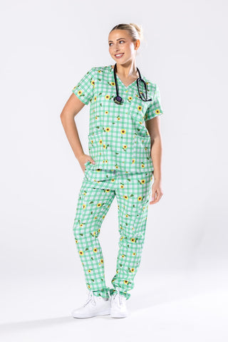 Sunflower Fields Scrub Set