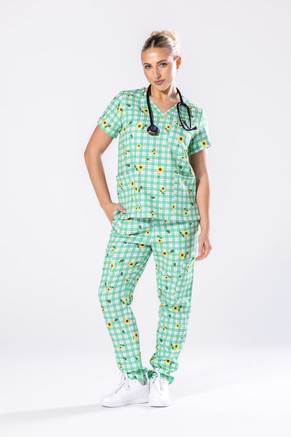 Sunflower Fields Scrub Set
