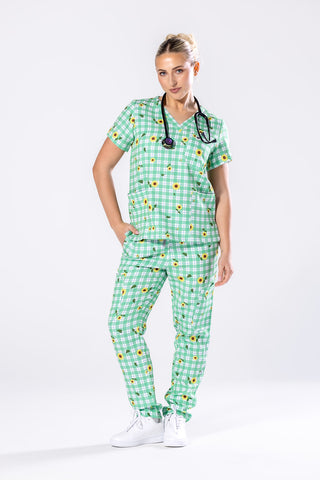Sunflower Fields Scrub Set