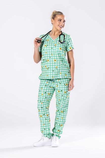 Sunflower Fields Scrub Set