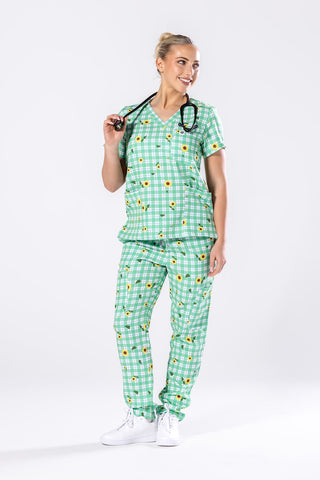 Sunflower Fields Scrub Set