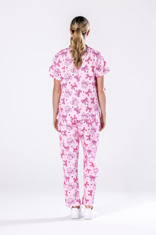 Pretty in Bows Scrub Set