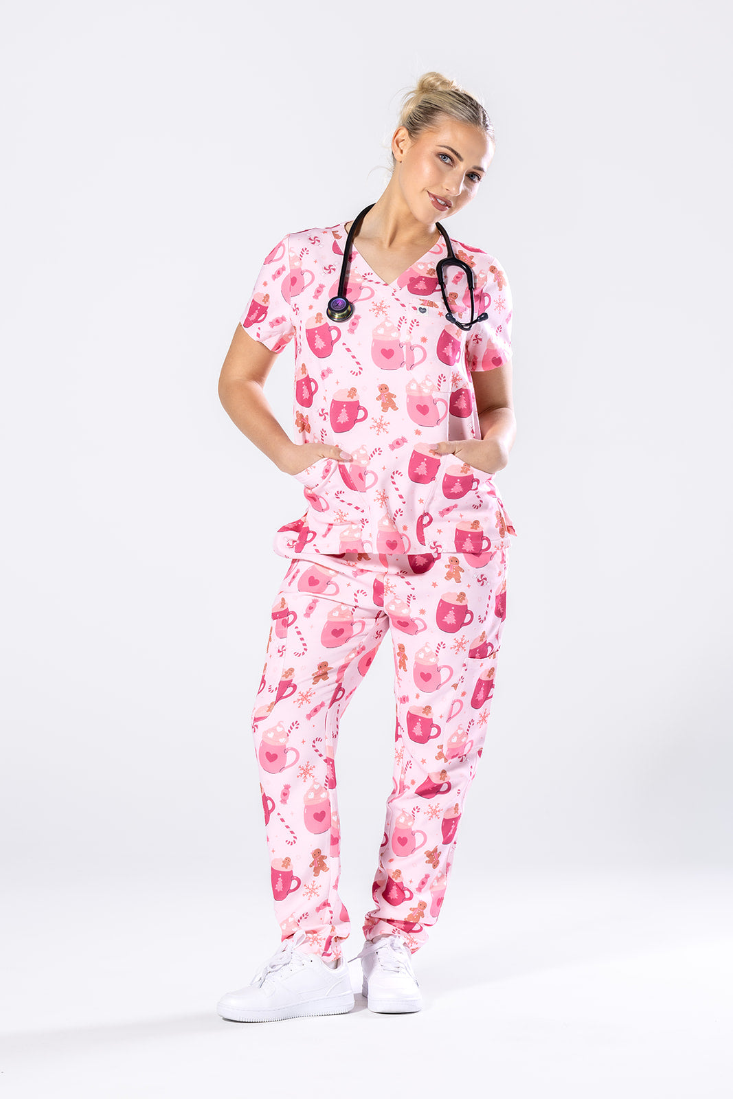 Pinkmas Choco Scrub Set TS