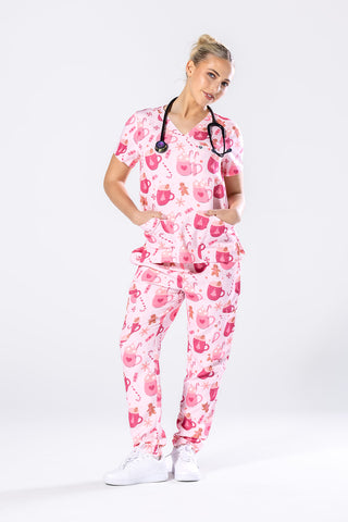 Pinkmas Choco Scrub Set