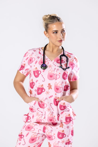 Pinkmas Choco Scrub Set TS