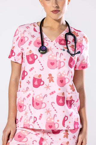 Pinkmas Choco Scrub Set