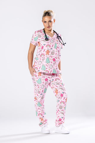 Festive Ward Scrub Set