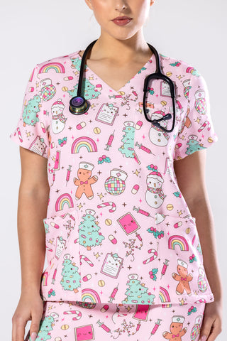 Festive Ward Scrub Set