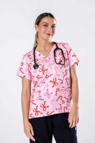 Candy Care Scrub Top