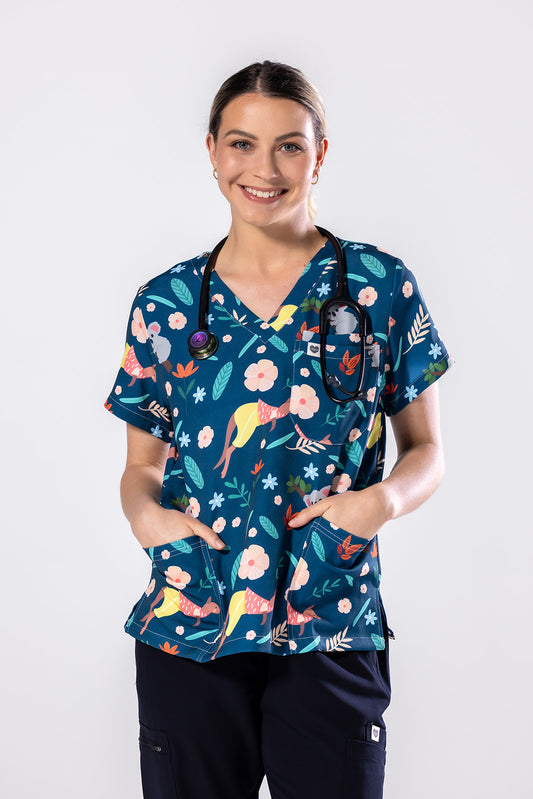 Outback Bunddies Scrub Top