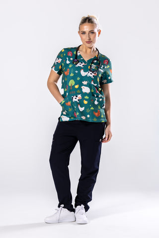 Barnyard Buddies Scrub Top