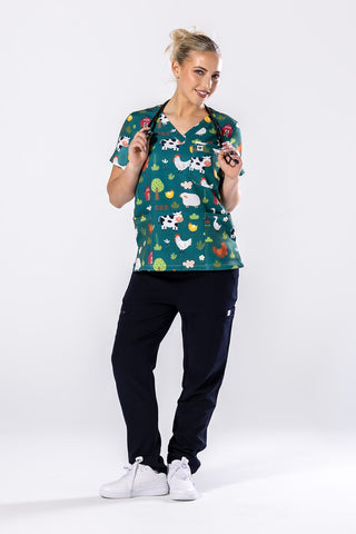 Barnyard Buddies Scrub Top