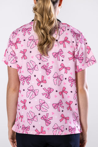 Pretty in Bows Scrub Top