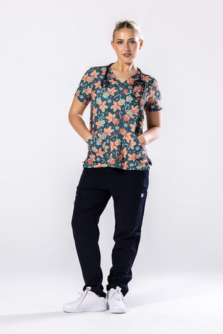 Howdy Ginger Scrub Top