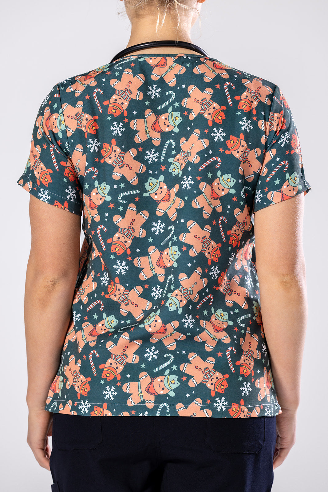 Howdy Ginger Scrub Top