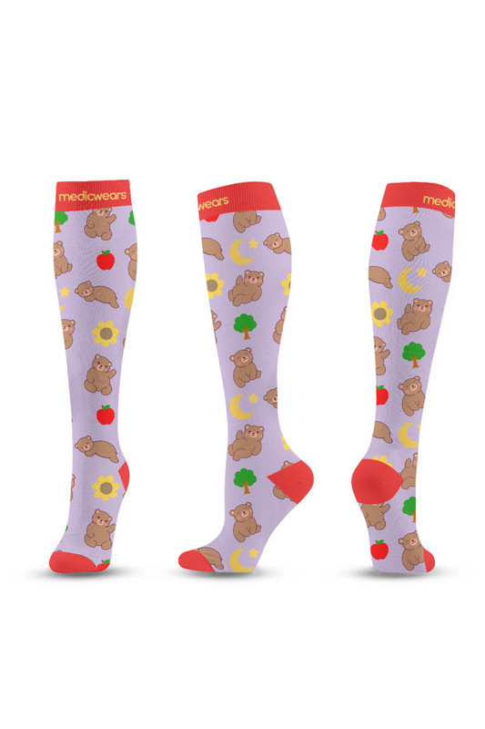 Dreamy Bear Compression Socks