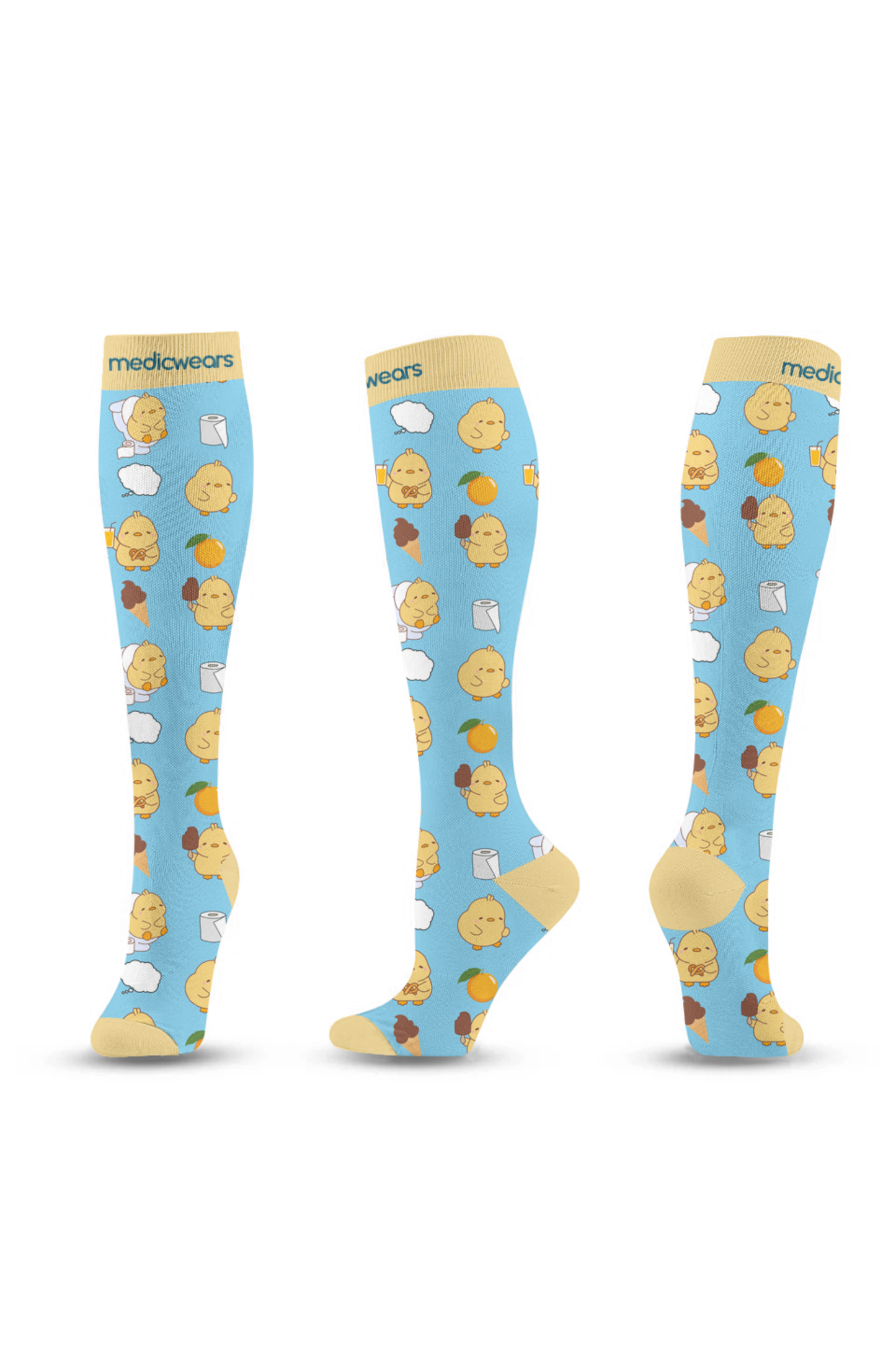 Chicks on a Break Compression Socks