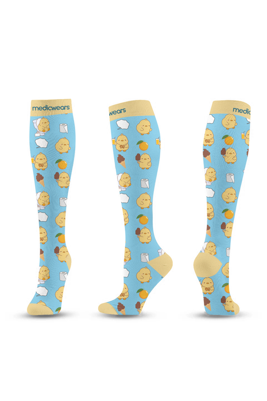 Chicks on a Break Compression Socks