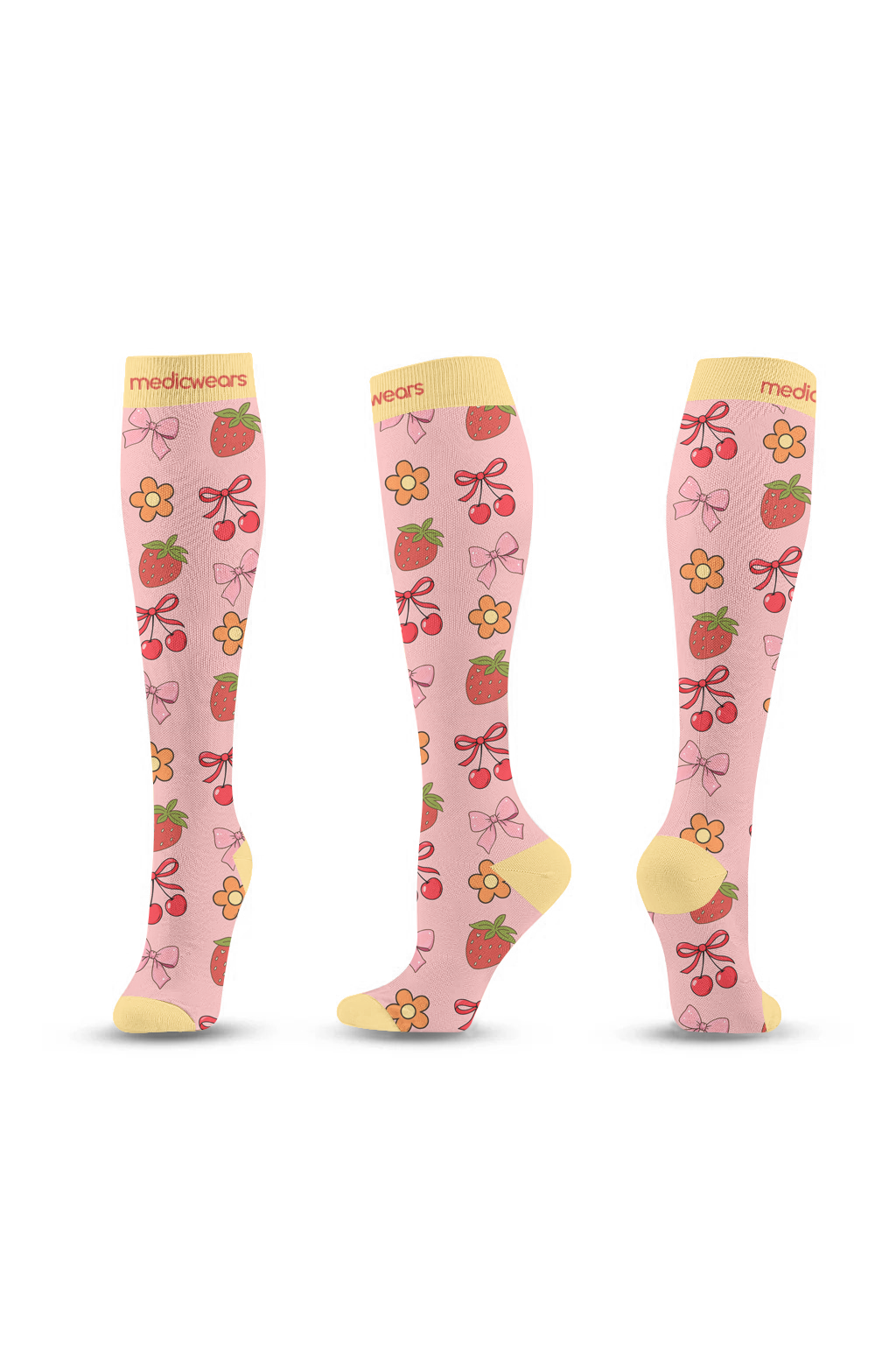 Berry Cute Compression Socks