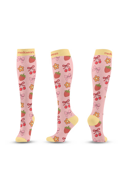 Berry Cute Compression Socks