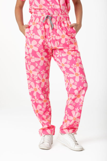 Groovy Pink Scrub Set