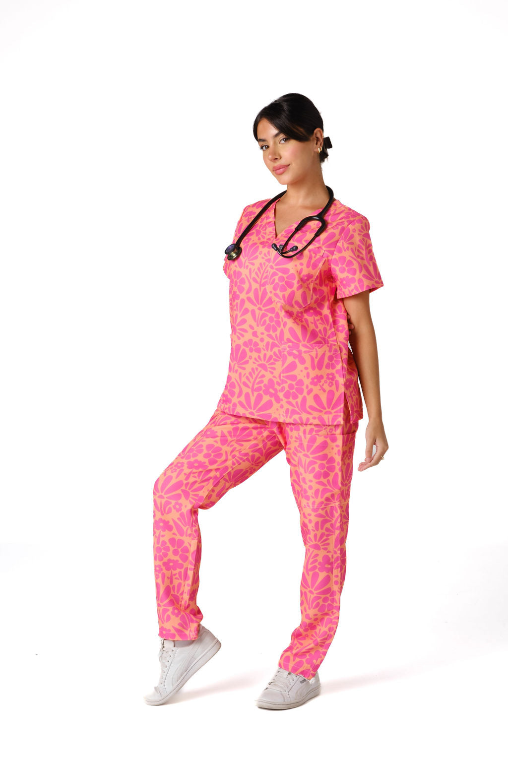 Tropical Blooms Scrub Set