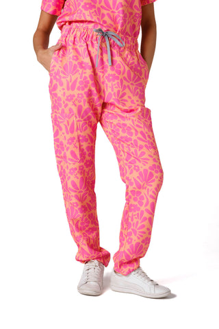 Tropical Blooms Scrub Set