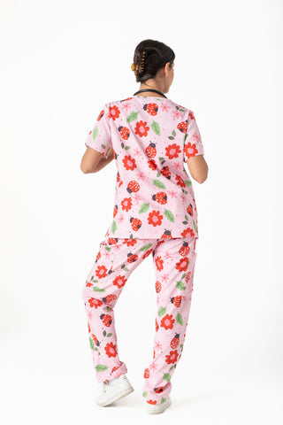 Lady Bug Scrub Set