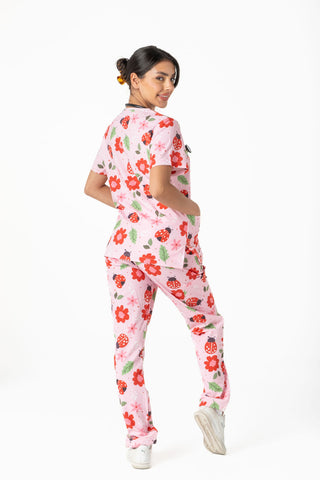 Lady Bug Scrub Set
