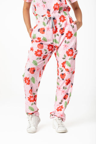 Lady Bug Scrub Set