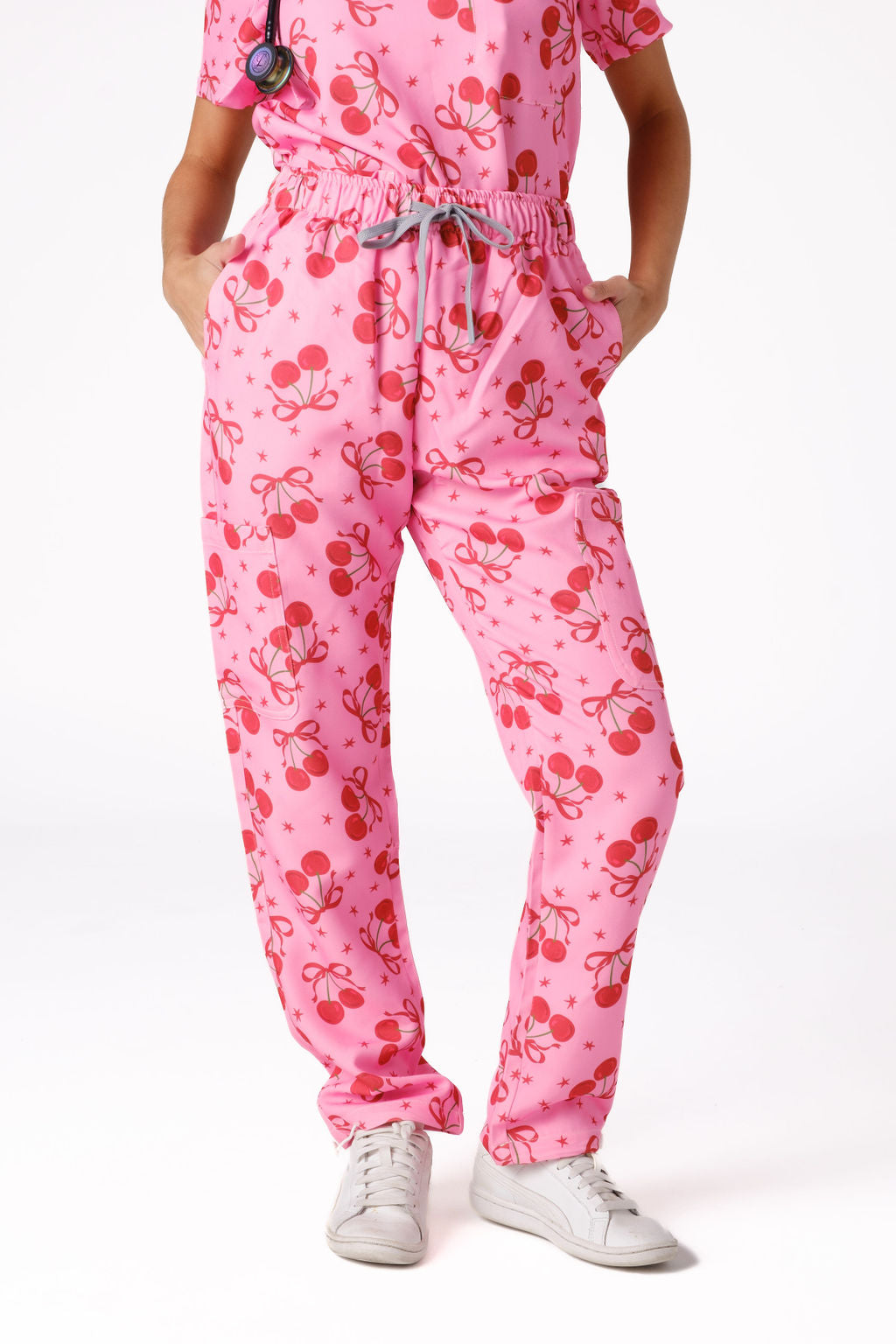 Cherry Bomb Scrub Set