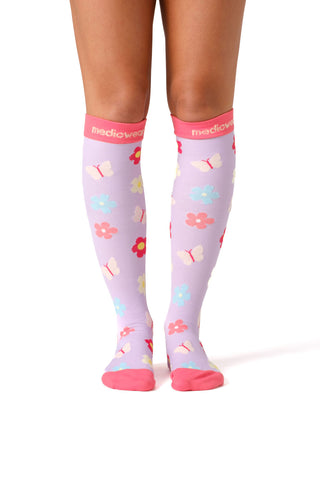 Flower Garden Compression Socks