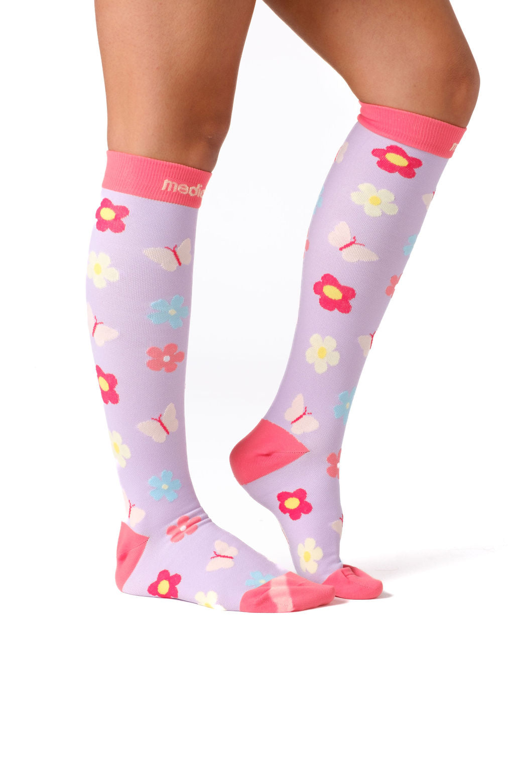 Flower Garden Compression Socks