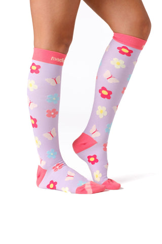 Flower Garden Compression Socks