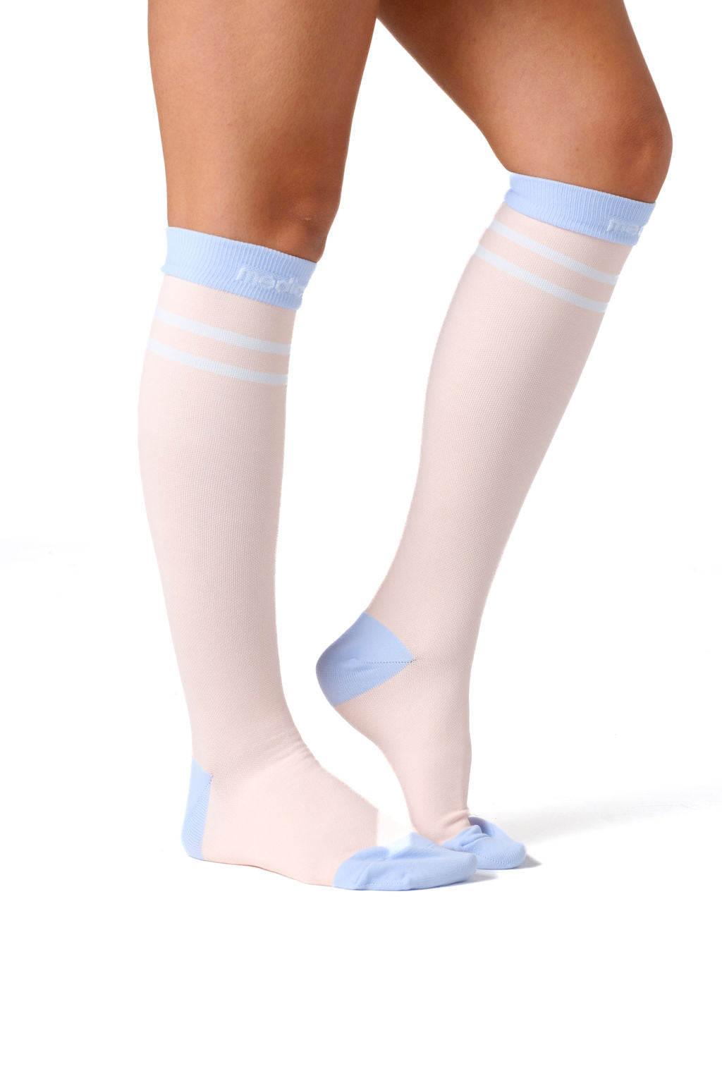 Bubble Gum Compression Socks